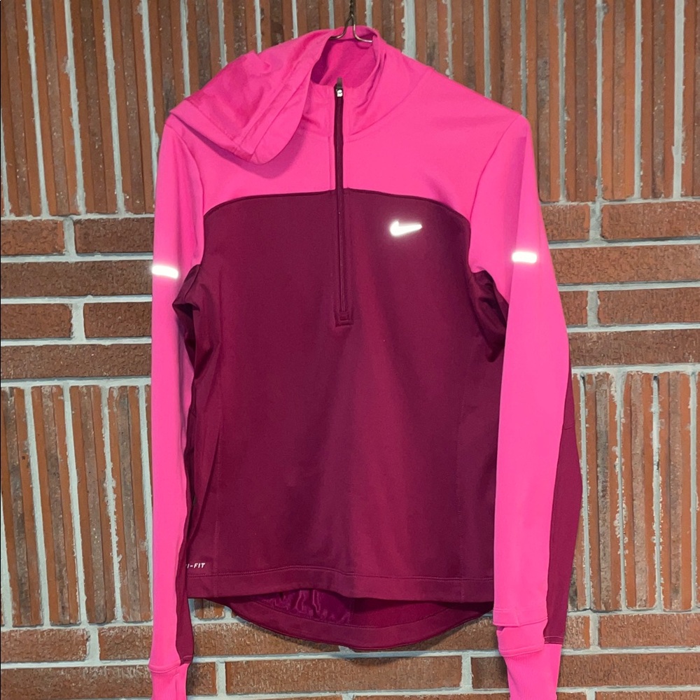 Nike Women’s Dri Fit Running Quarter Zip Hoodie